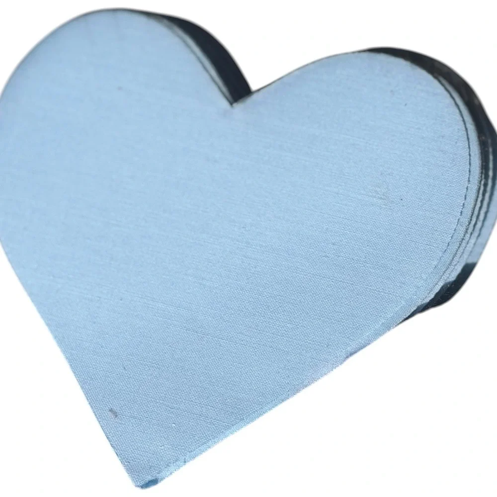 Granny's Quilting Shapes Heart Appliques Style 4400 Floral Blue 285pc Pre-Cut
